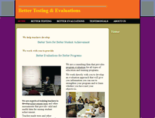 Tablet Screenshot of bettertesting.com